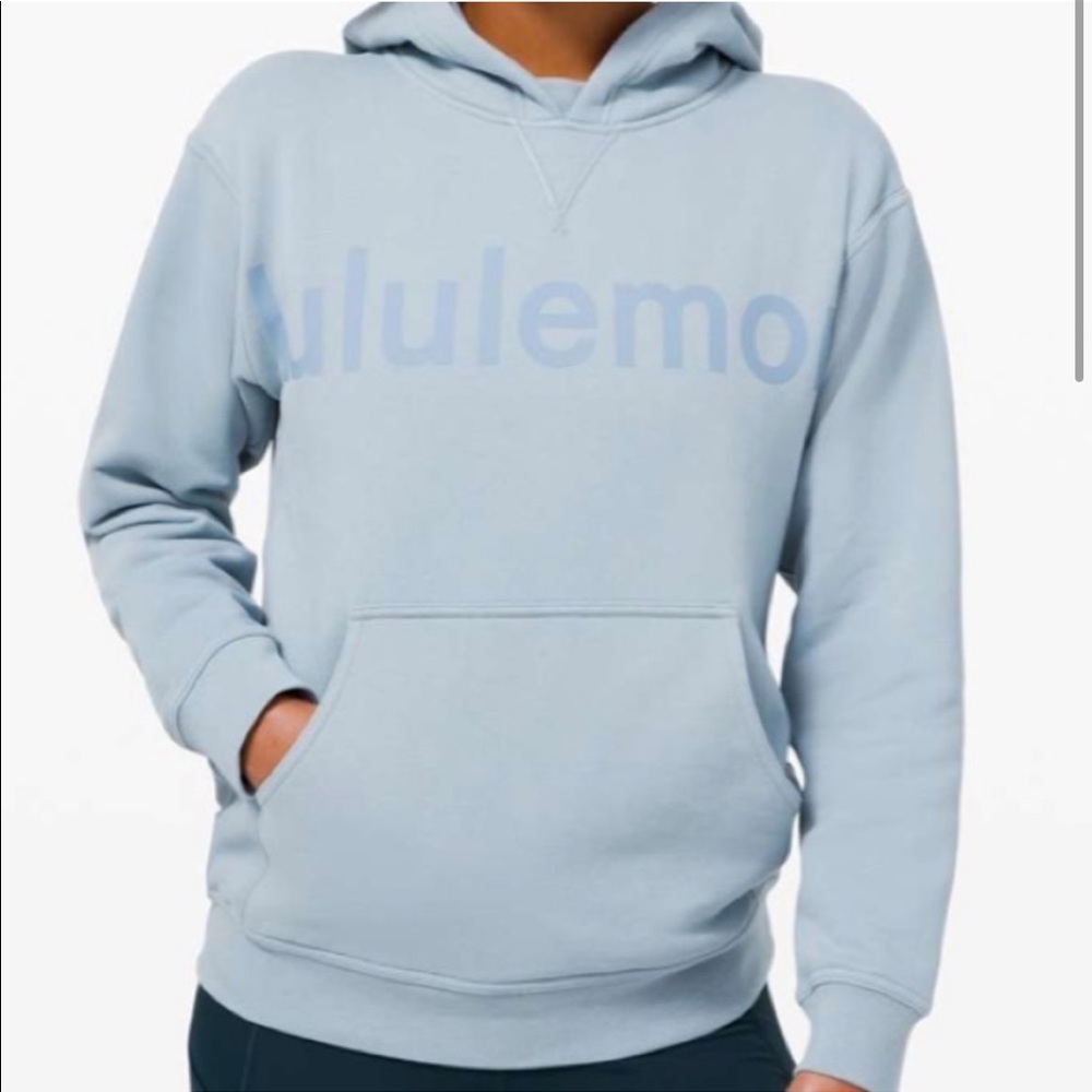 Lululemon All Yours Hoodie Graphic Hoodie - Chambray